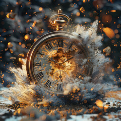 exploding watch, time is running out