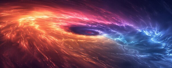 Rainbow Vibrant colors blending seamlessly in an endless loop