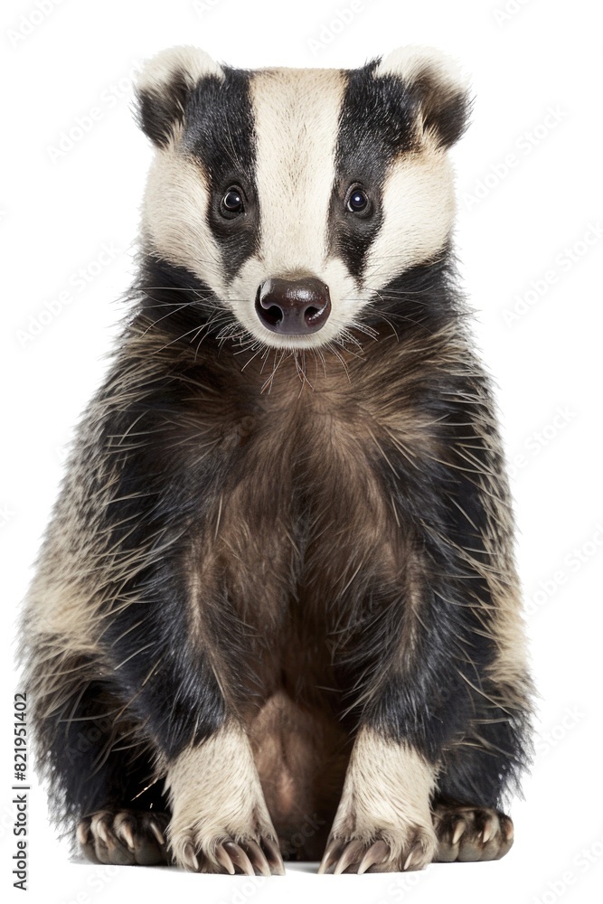 Canvas Prints Close up of a small animal on a white background, perfect for a variety of design projects