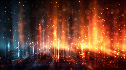 Fototapeta premium Abstract futuristic technology background. 
