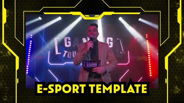 E-sports Gaming Tournament Modern Template