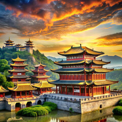 Fototapeta premium ancient china