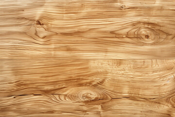 Beige oak wood background, texture for interior design and decoration. Top view of light wooden...
