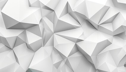 Abstract Silver Geometric Desig