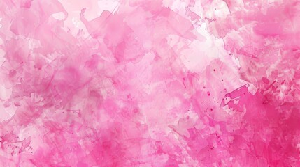 Obraz premium The abstract pink texture is created by watercoloring pink. Watercolor pink background.
