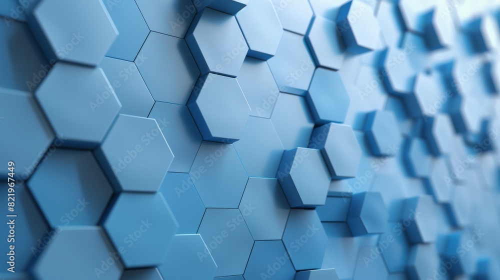 Poster geometric abstract hexagon background with simple hexagonal elements. medical, technology, or scienc