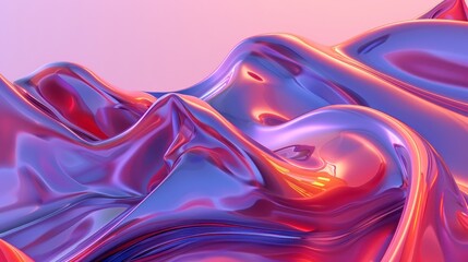 An abstract 3D render with a modern background and a graphic design