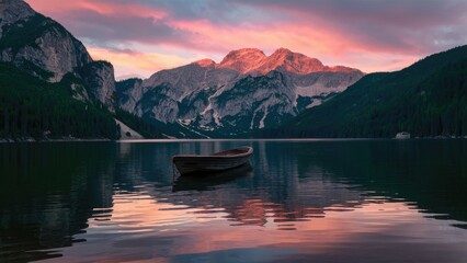 lake in the mountains