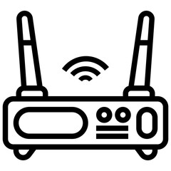 ROUTER,wifi connection,modem,internet,electronics.svg