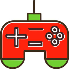 Obraz premium joystick, icon offset fill