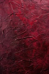 A detailed view of a vibrant red painted wall. Ideal for backgrounds or textures