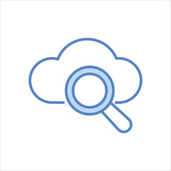 Searching  Icon editable stock vector icon