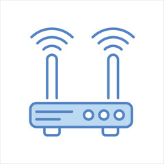 Router  Icon editable stock vector icon