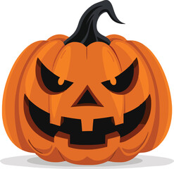 Halloween pumkin icon. vector illustration.