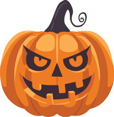 Halloween pumkin icon. vector illustration.