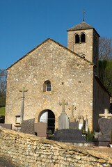 Eglise de Massy, XIe, Parc naturel régional du Morvan, Morvan, 71, Saône-et-Loire, France