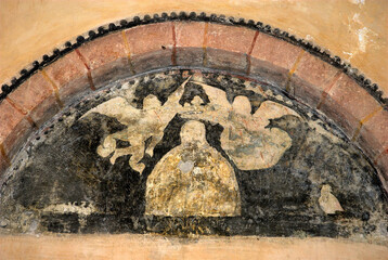 Eglise de Gourdon, XIe, Parc naturel régional du Morvan, Morvan, 71, Saône-et-Loire, France