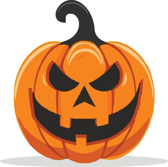 Halloween pumkin icon. vector illustration.