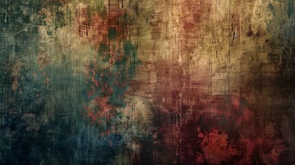Obraz premium Grunge texture stone wall background illustrration generated by AI