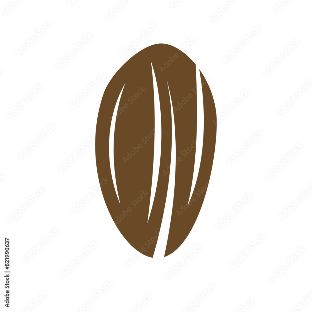 Poster cocoa icon. simple illustration of cocoa vector icon for web design isolated on white background