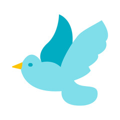 Bird  Vector Flat Icon Design