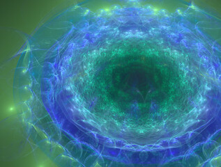 Imaginatory fractal abstract background Image