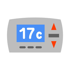 Thermostat Vector Flat Icon