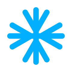 Snowflake Vector Flat Icon