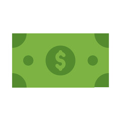 Dollar Vector Flat Icon