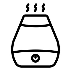 Humidifier Icon in Line Style