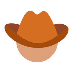 brimmed hat boho icon
