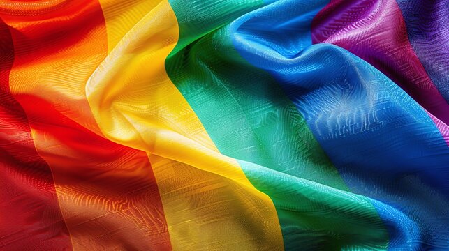 Rainbow Pride Flag in email signatures of LGBT allies, pride month LGBTQIA theme