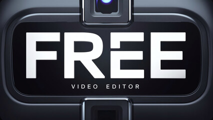FreeCam: Sleek Modern Camera with Built-in Video Editor