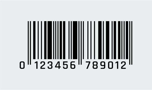 Bar code icon. Easy editable vector design.