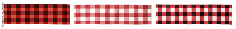 Poster washi tape png element set on transparent background