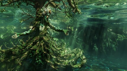 3D Modeling of a dryad