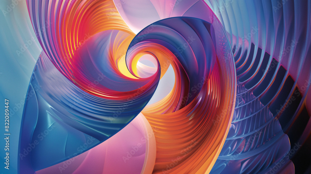 Poster abstract patterns dynamic background.futuristic swirl lines