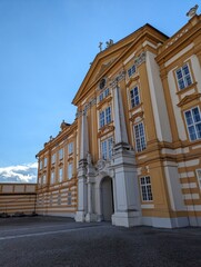 Courtyard of Melk Abbey. Austria