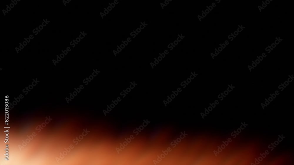 Wall mural animated abstract soft gradient colors on black backdrop
