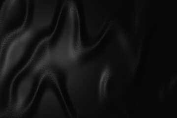 Fototapeta premium Refined black leather texture, exuding sophistication and class, perfect for adding a touch of luxury to your design projects