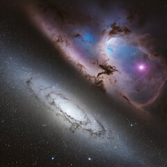 Infinite Cosmos: Exquisite 4K Celestial Panorama