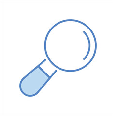 Loupe  Icon editable stock vector icon