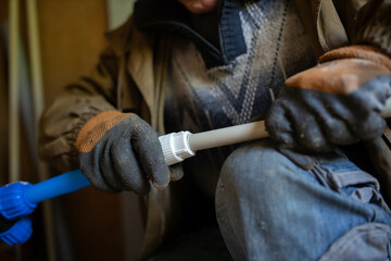 soldering polypropylene for water supply pipes