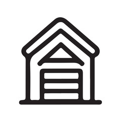 Home line art  Icon, home icon vector