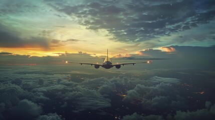 Fototapeta premium Plane tickets and passports for business trip travel, tourism on world map background