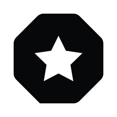 Identification badge vector design, ready to use icon