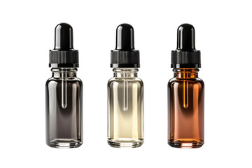 Naklejka premium A Trio of Magical Elixirs on a Clear PNG or White Background.
