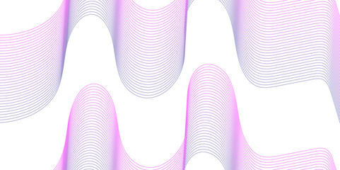 Abstract colorful flowing wave curved lines, Social network communication, technology curve line background. Digital shiny moving lines design element. Modern gradient flowing wave lines. Futuristic.
