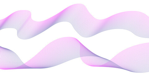 Abstract colorful flowing wave curved lines, Social network communication, technology curve line background. Digital shiny moving lines design element. Modern gradient flowing wave lines. Futuristic.