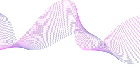Abstract colorful flowing wave curved lines, Social network communication, technology curve line background. Digital shiny moving lines design element. Modern gradient flowing wave lines. Futuristic.